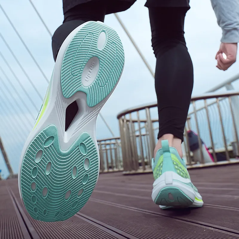 Up Run Flying Arrow 6.0ET Running Shoes Unisex Mint Green-5