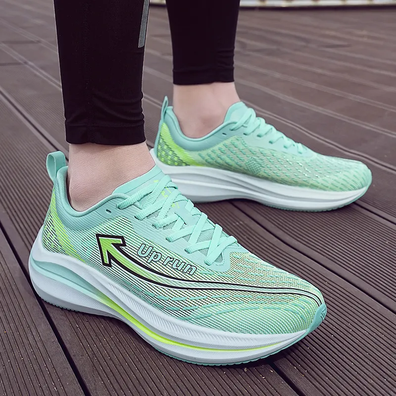 Up Run Flying Arrow 6.0ET Running Shoes Unisex Mint Green-6