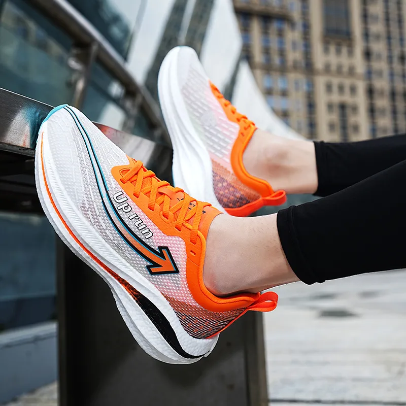 Up Run Flying Arrow 6.0 Running Shoes Unisex Hermes Orange-6