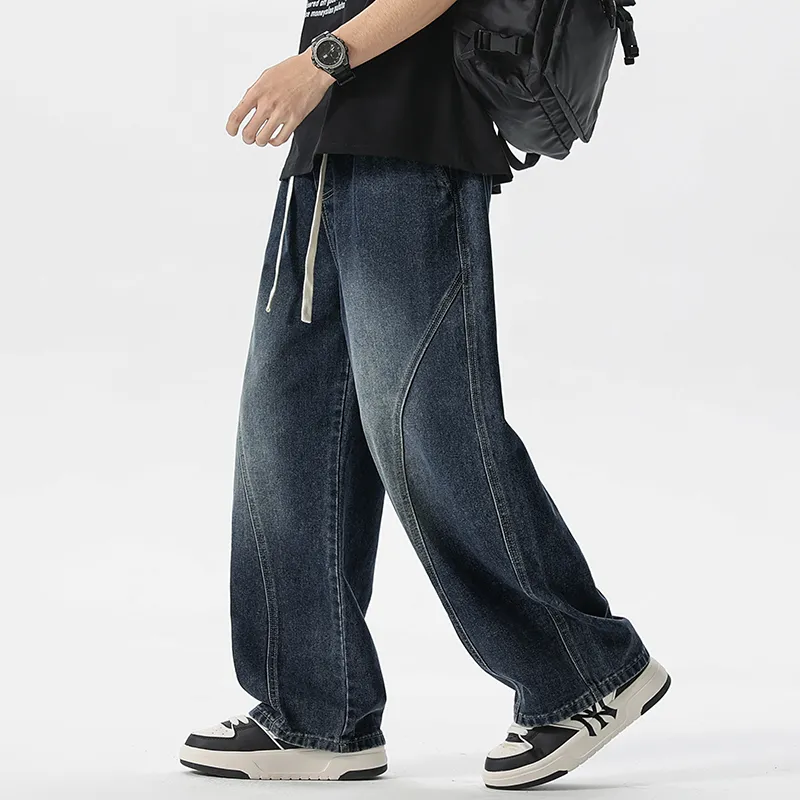Menglaini Jeans Unisex-7