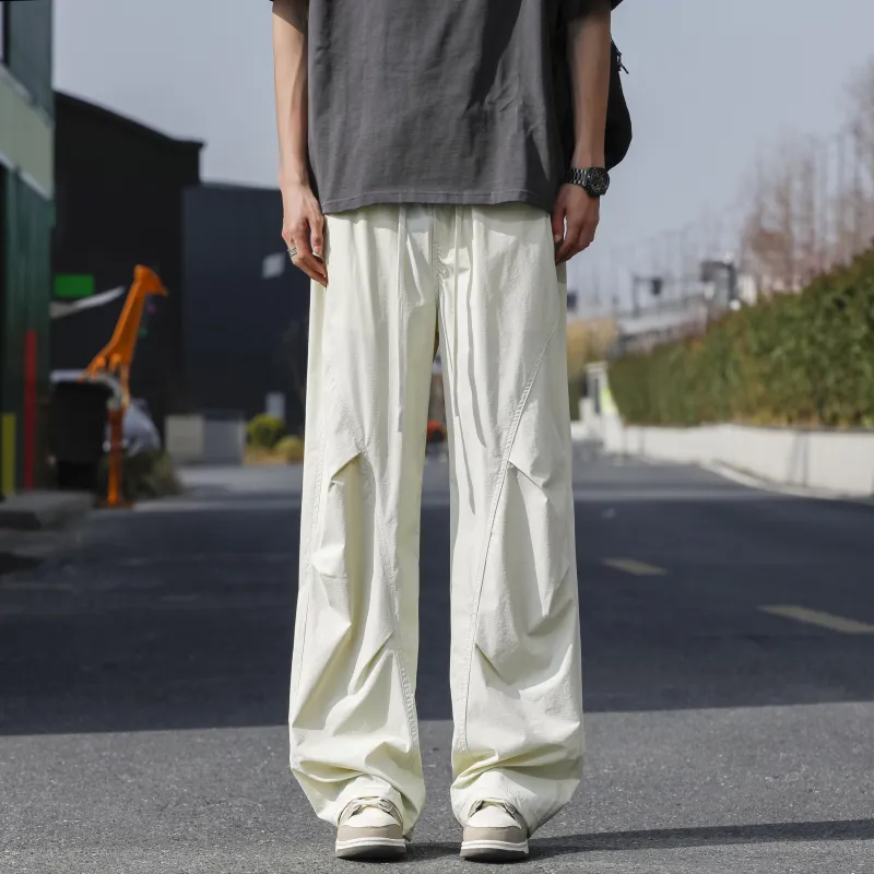 Menglaini Casual Pants Unisex-8