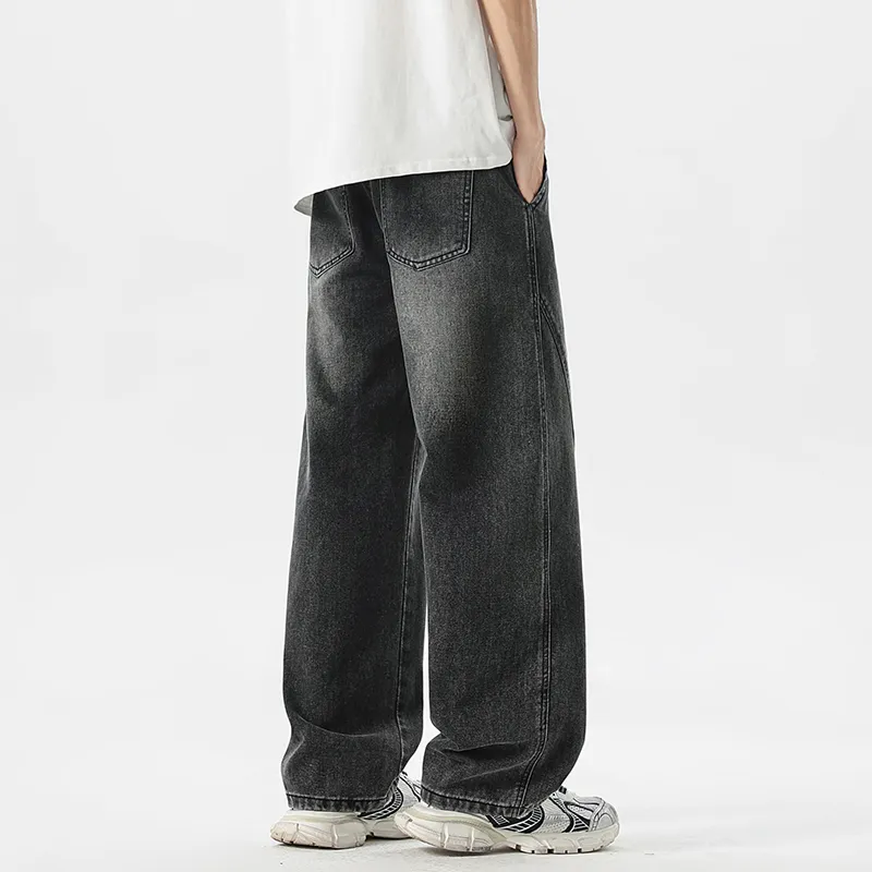 Menglaini Jeans Unisex-21