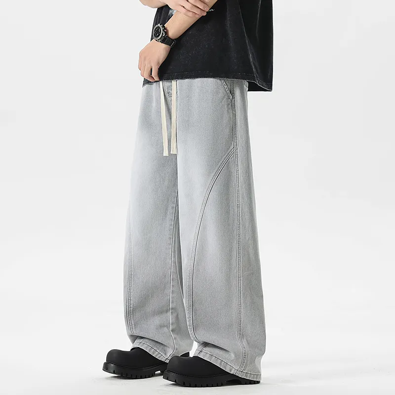 Menglaini Jeans Unisex-17
