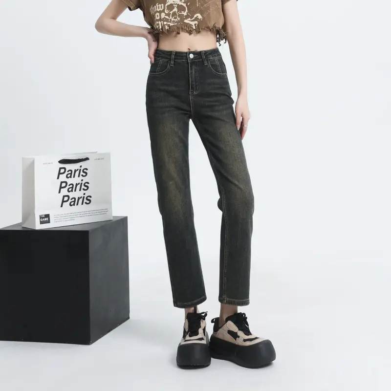 Menglaini Jeans Women's-9