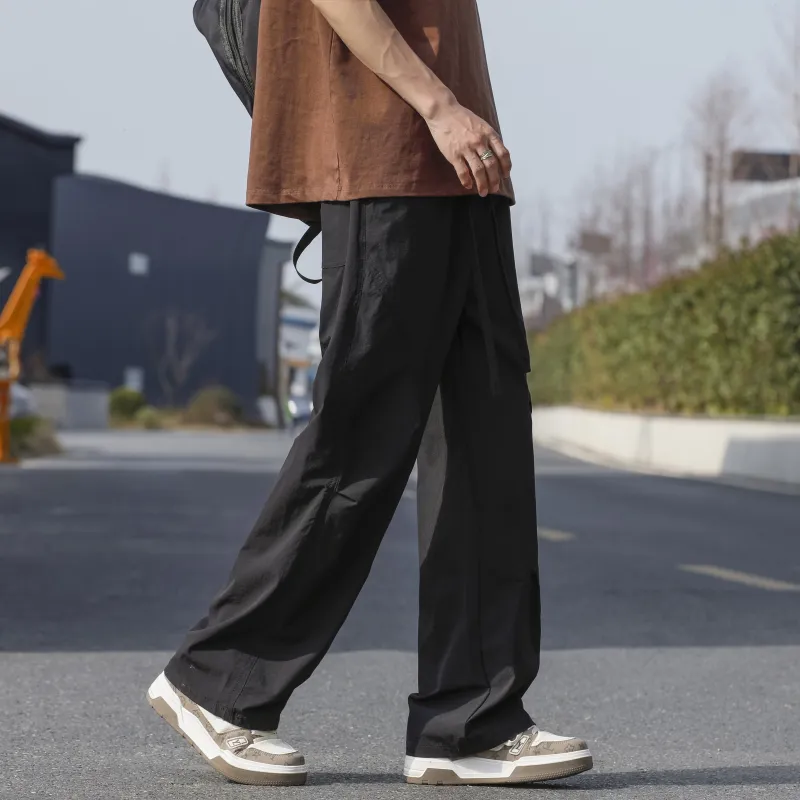 Menglaini Casual Pants Unisex-1