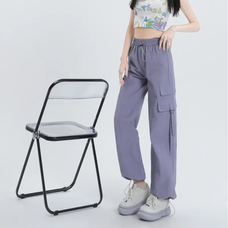 Menglaini Casual Pants Unisex-8