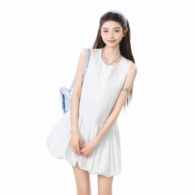 Menglaini Sleeveless Dress Women's-5