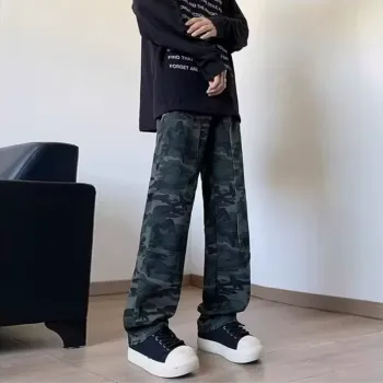 Menglaini Jeans Unisex