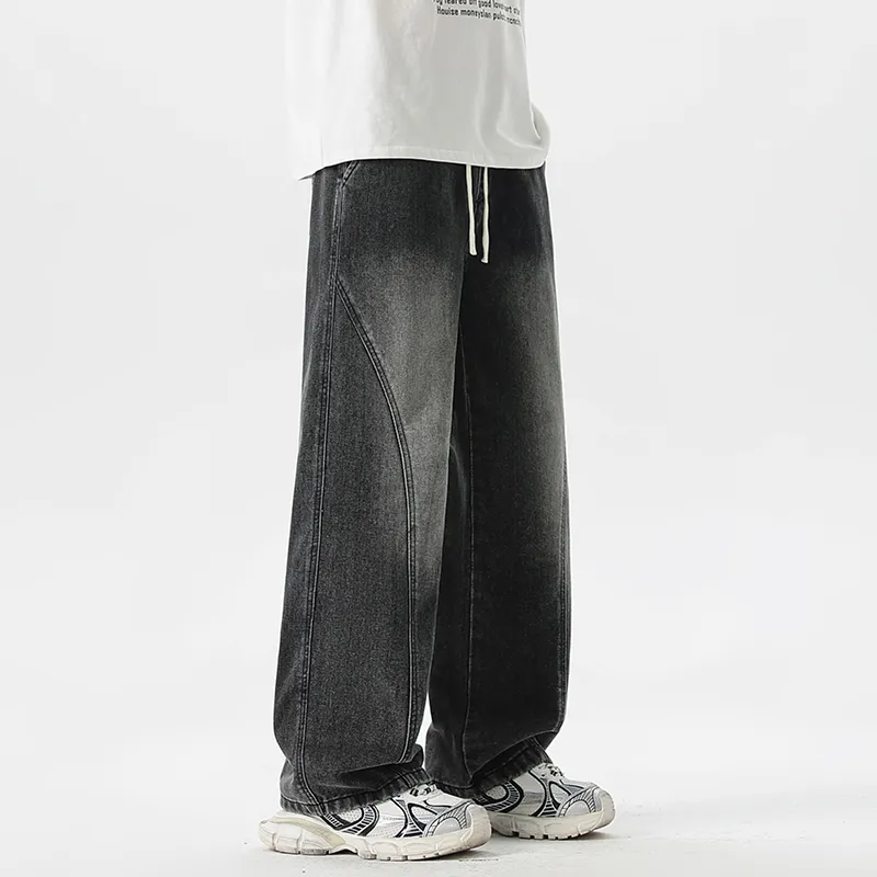 Menglaini Jeans Unisex-24