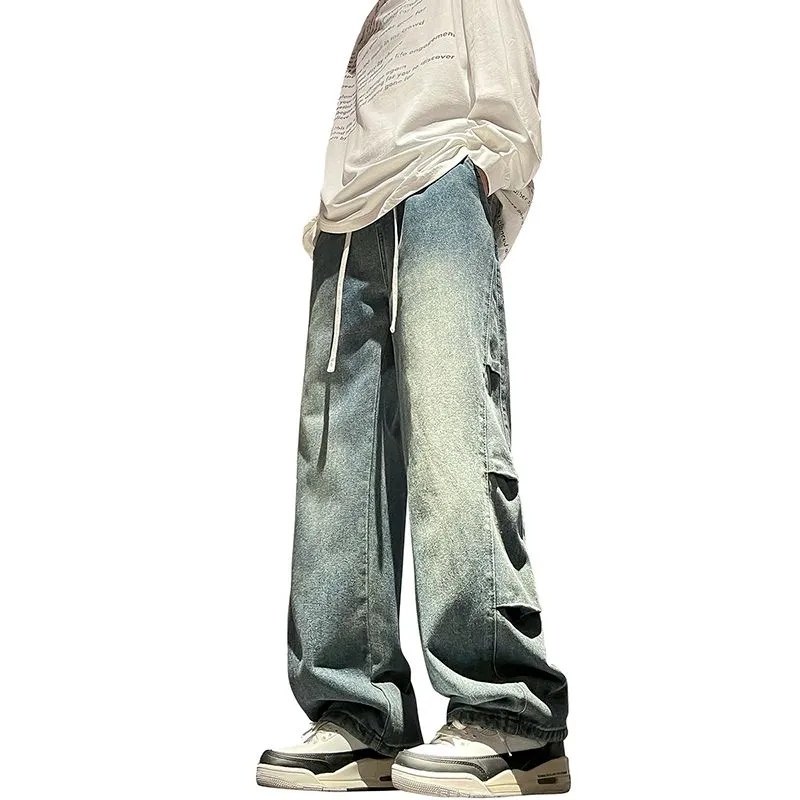 Menglaini Jeans Unisex-3