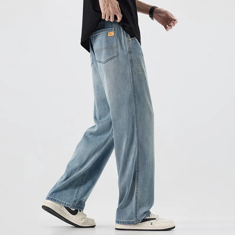 Menglaini Jeans Unisex-9