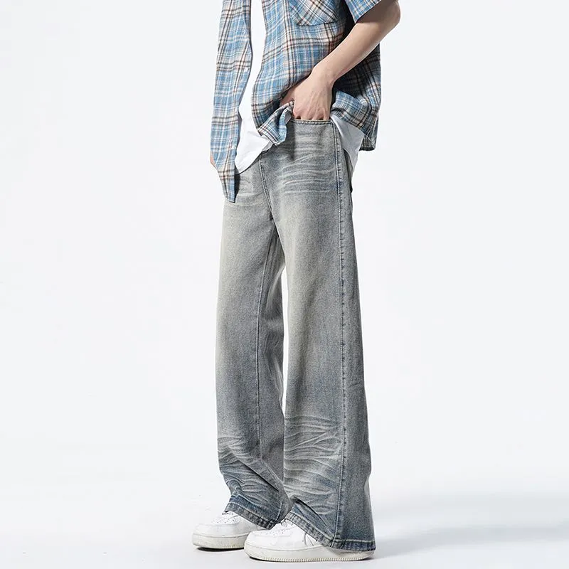 Menglaini Jeans Unisex Nostalgic Blue-3