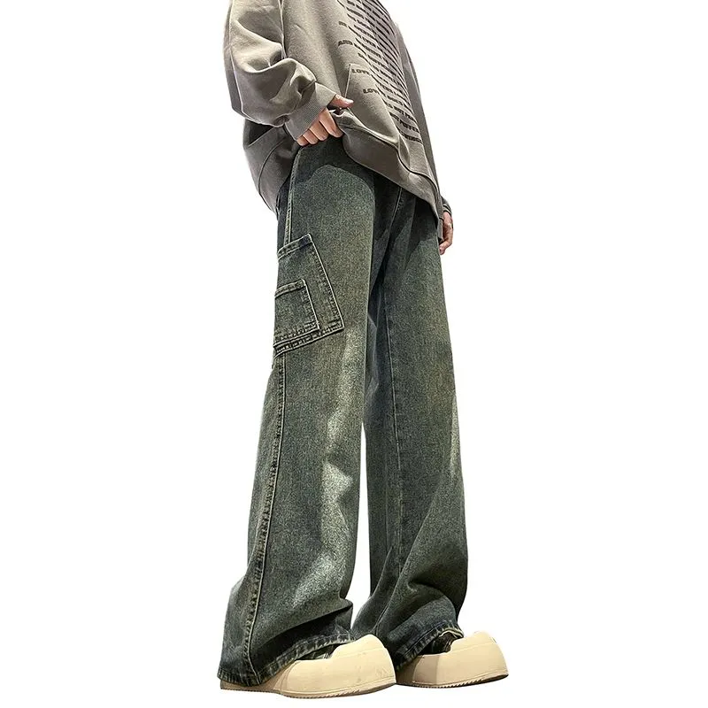 Menglaini Jeans Unisex-6