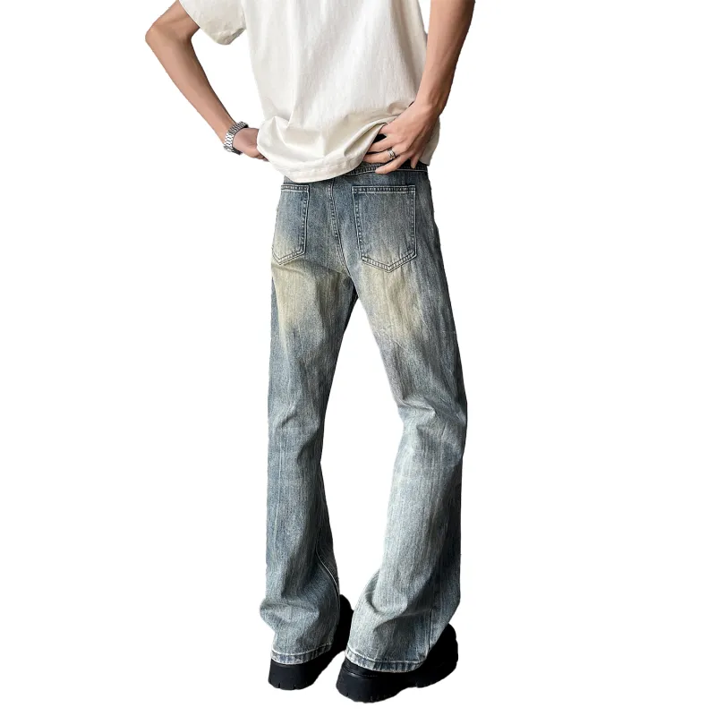 Menglaini Jeans Unisex Blue-1