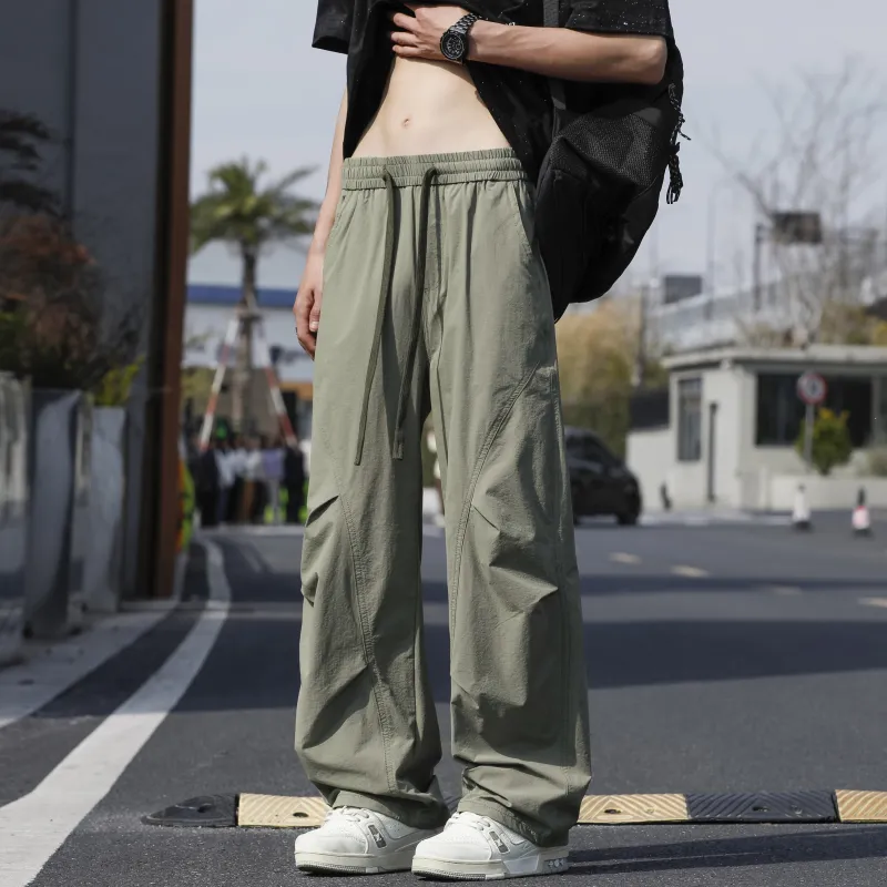 Menglaini Casual Pants Unisex-19