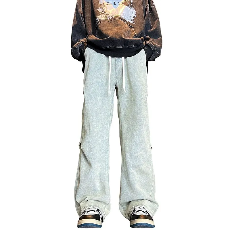 Menglaini Jeans Unisex-3