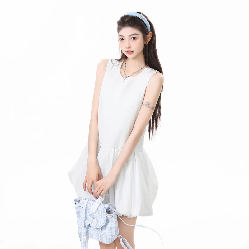 Menglaini Sleeveless Dress Women's-4