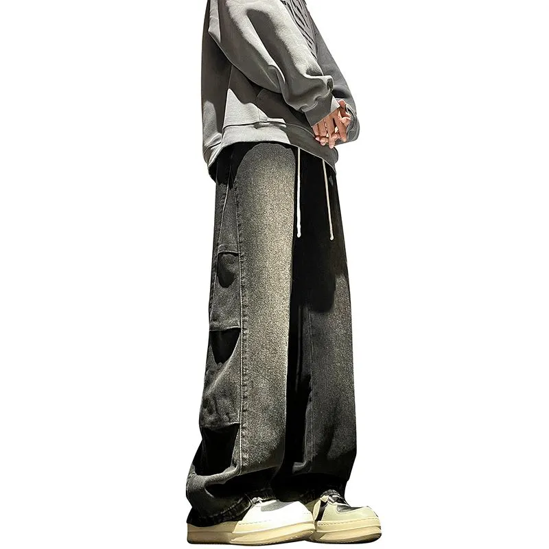 Menglaini Jeans Unisex-6