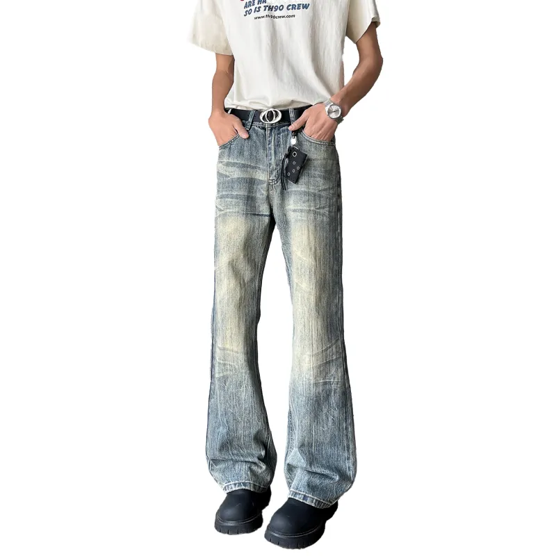 Menglaini Jeans Unisex Blue-2