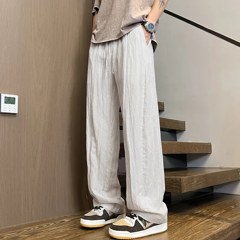 Menglaini Casual Pants Unisex-21