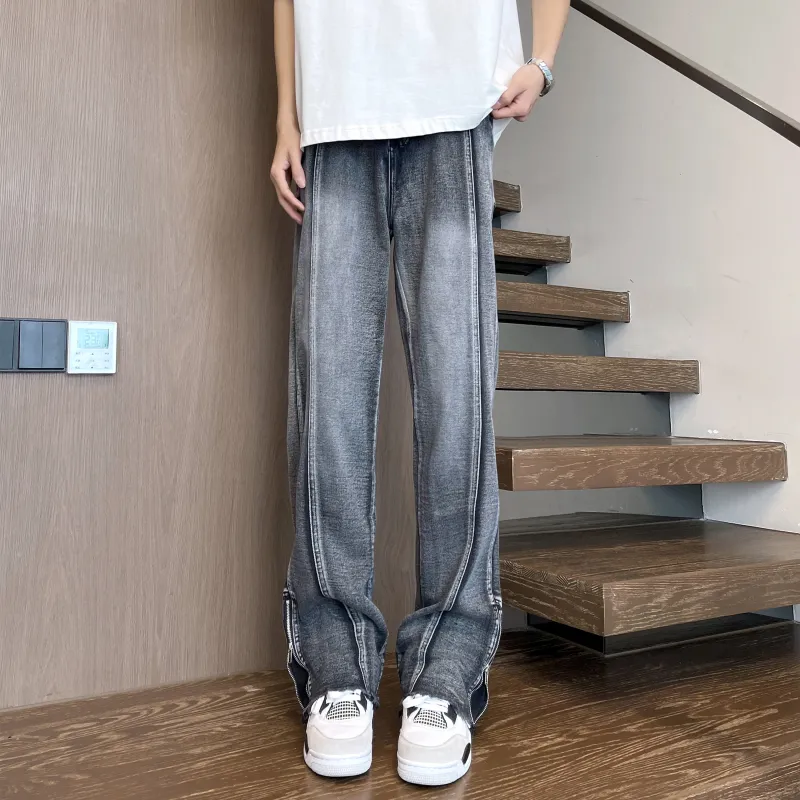 Menglaini Jeans Unisex-4