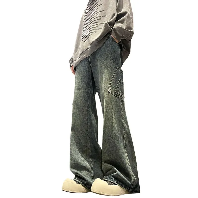 Menglaini Jeans Unisex-4