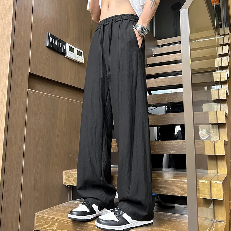 Menglaini Casual Pants Unisex-2