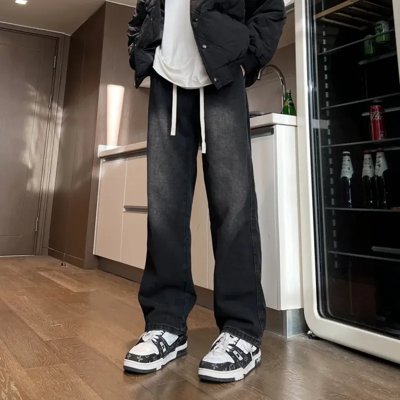 Menglaini Jeans Unisex-5