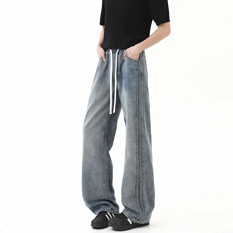 Menglaini Jeans Unisex-3