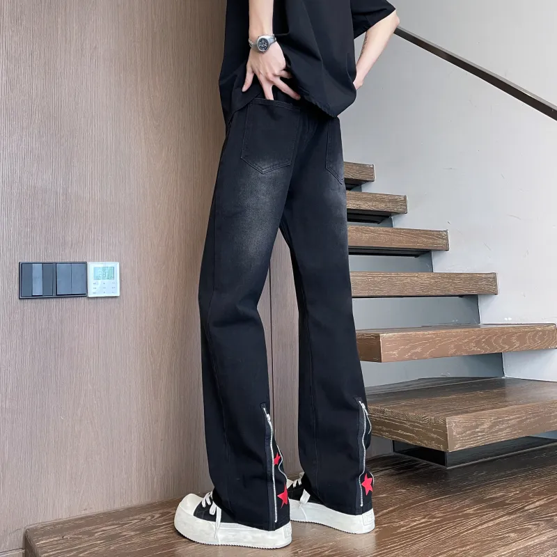 Menglaini Jeans Unisex-2
