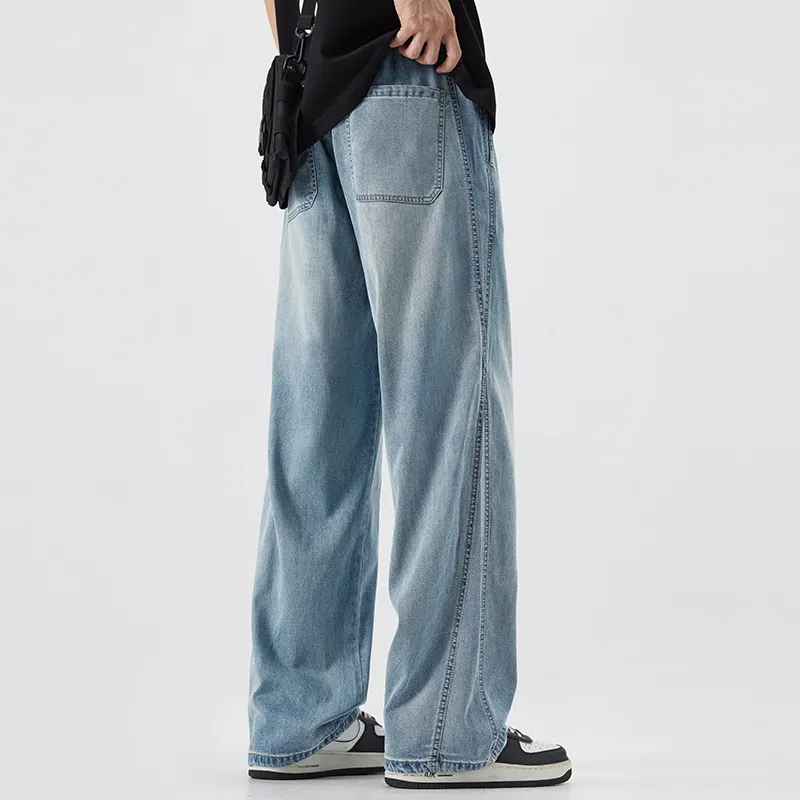 Menglaini Casual Pants Unisex-1