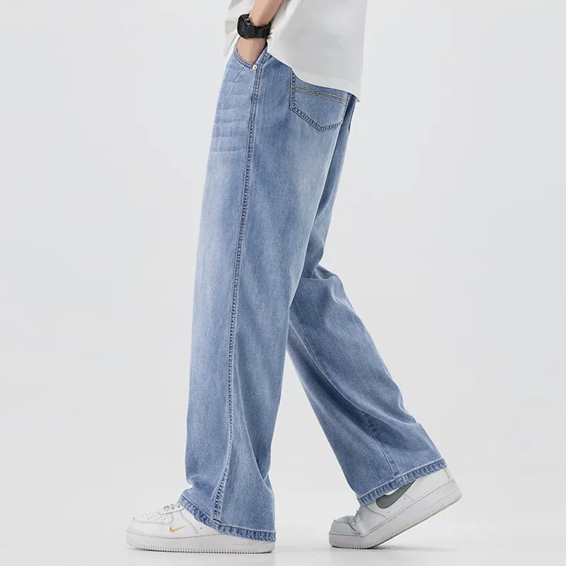 Menglaini Jeans Unisex-5