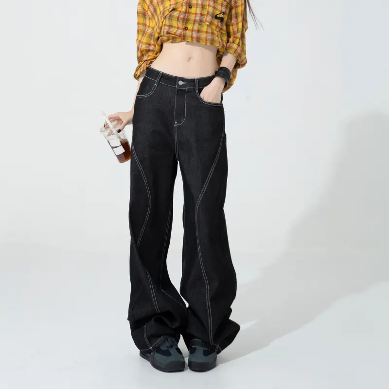 Menglaini Jeans Women's-2