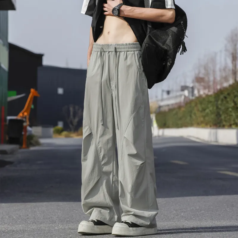 Menglaini Casual Pants Unisex-13