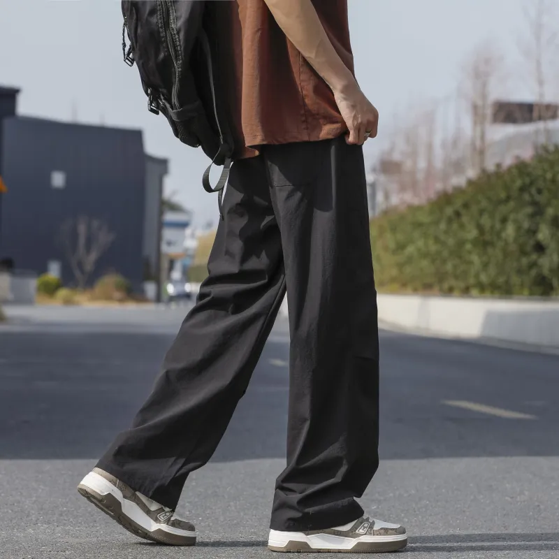 Menglaini Casual Pants Unisex-0
