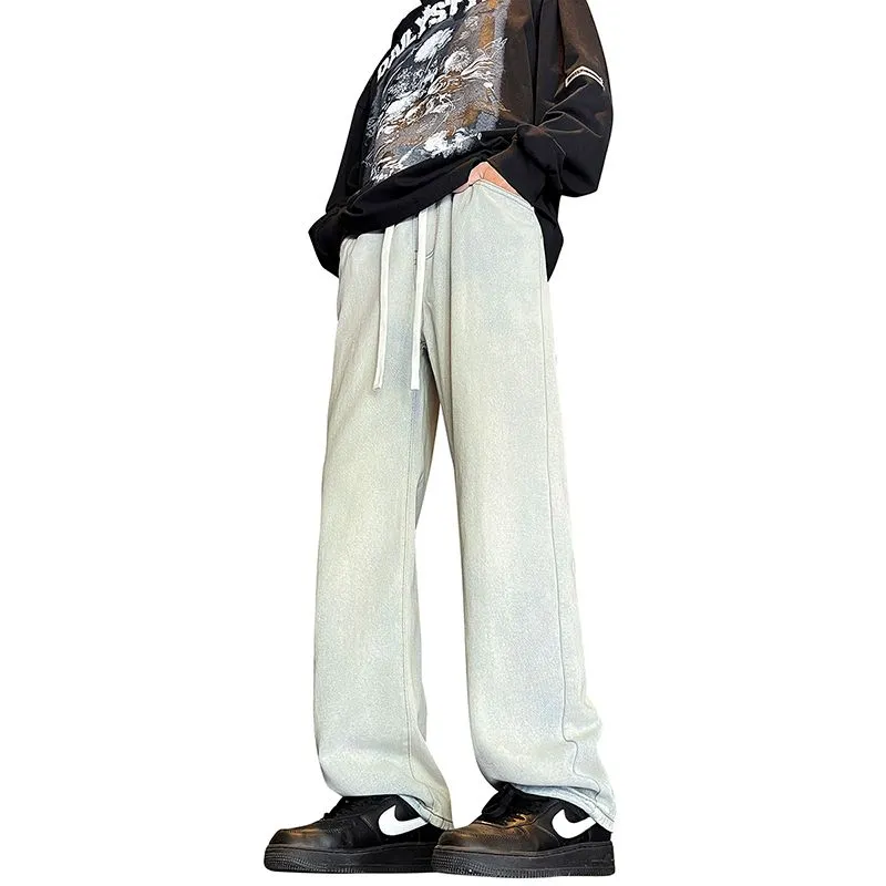 Menglaini Jeans Unisex-3