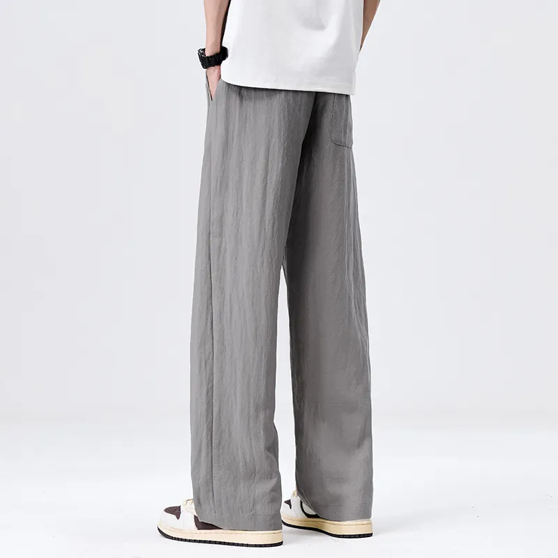 Menglaini Casual Pants Unisex-11