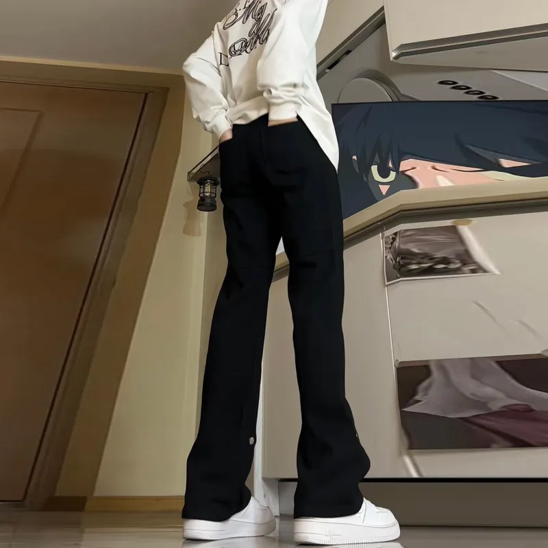 Menglaini Jeans Unisex-7