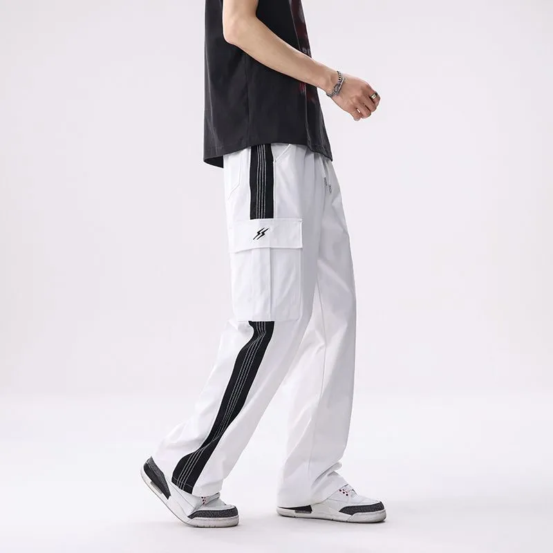 Menglaini Casual Pants Unisex-10