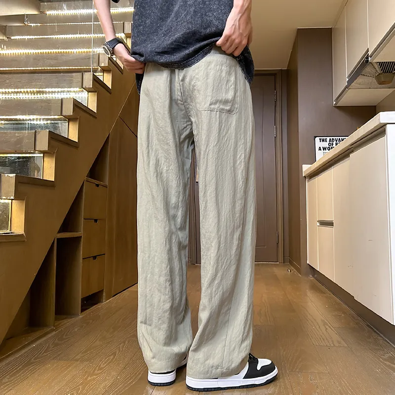 Menglaini Casual Pants Unisex-13