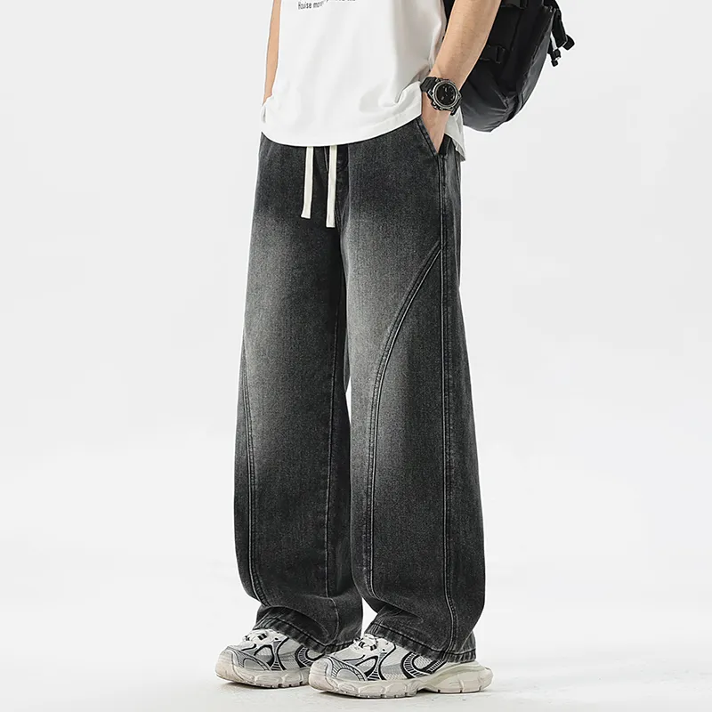 Menglaini Jeans Unisex-23