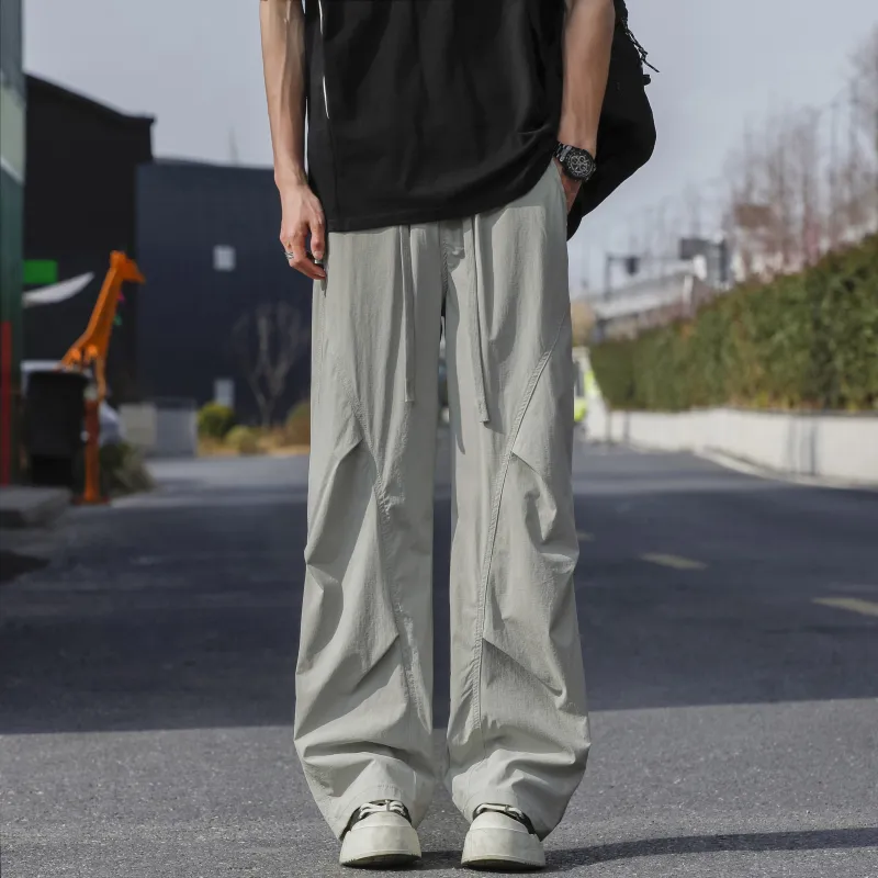 Menglaini Casual Pants Unisex-12