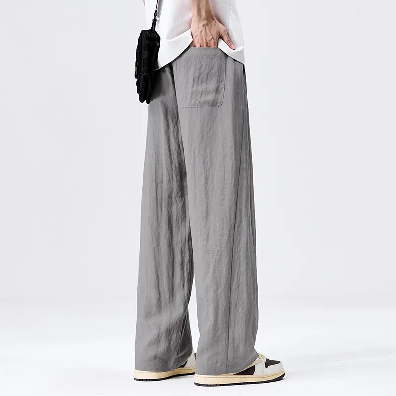 Menglaini Casual Pants Unisex-7