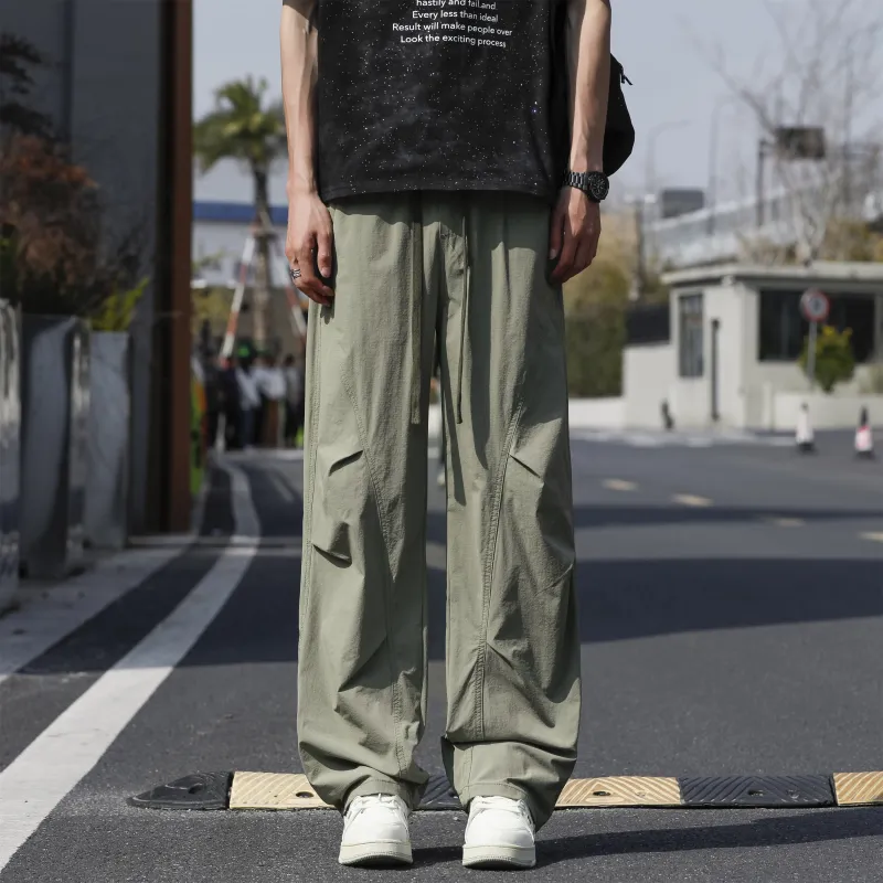 Menglaini Casual Pants Unisex-17