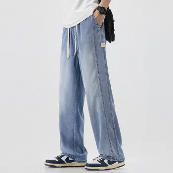 Menglaini Jeans Unisex