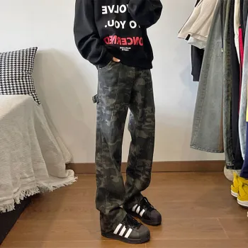 Menglaini Jeans Unisex