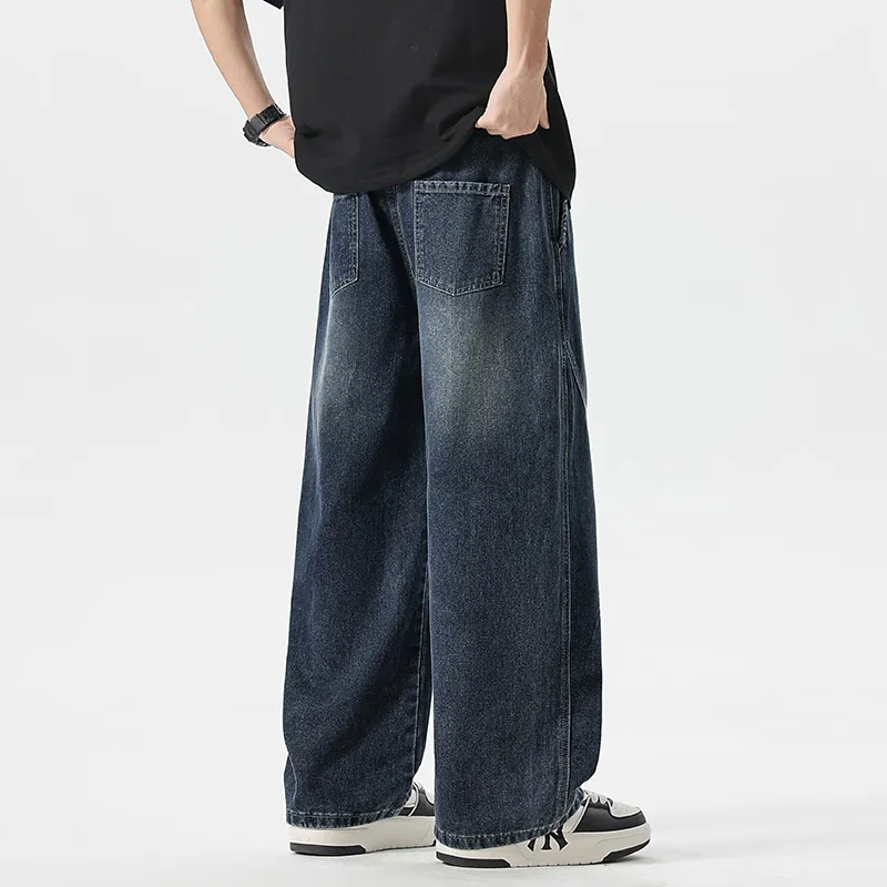 Menglaini Jeans Unisex-6