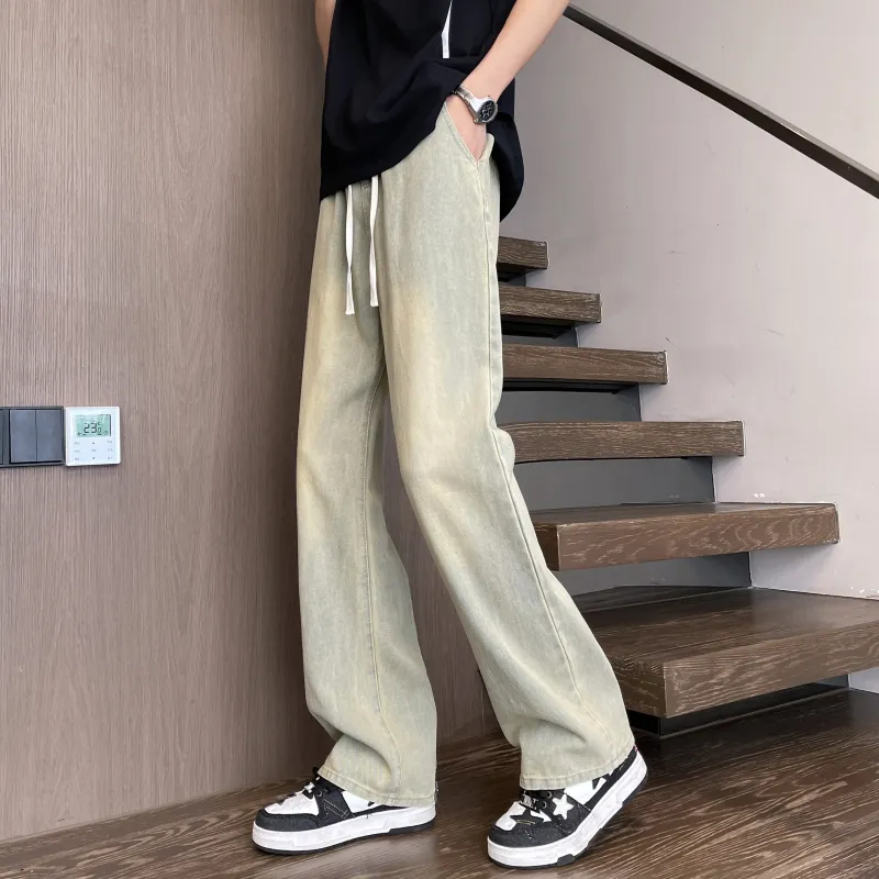 Menglaini Jeans Unisex-5