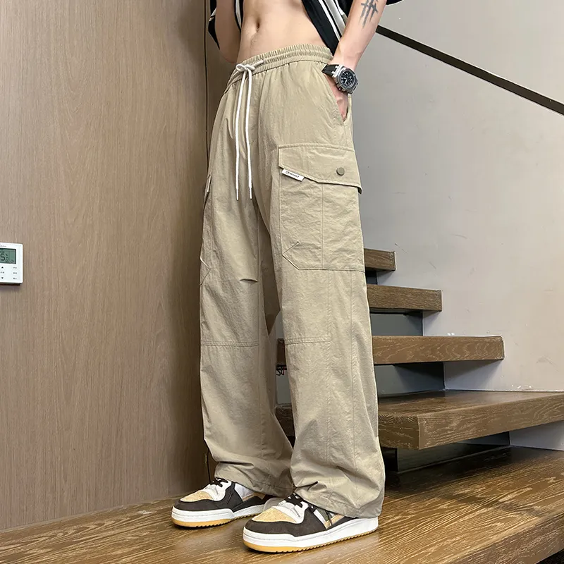 Menglaini Casual Pants Unisex-15