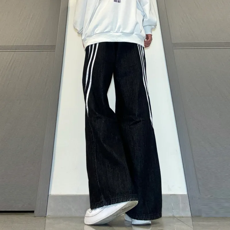 Menglaini Jeans Unisex-1